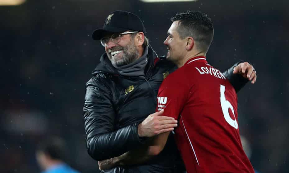 Dejan Lovren is expected to be in Jürgen Klopp’s Liverpool lineup to face Arsenal on Saturday having started the last three games.