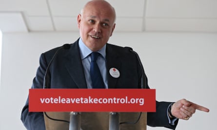 Iain Duncan Smith campaigns for Vote Leave