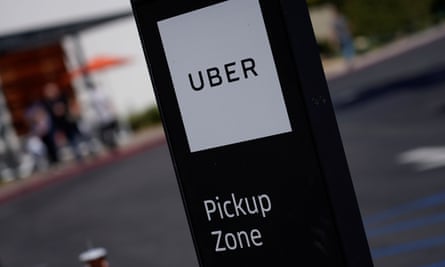 Uber pick-up point