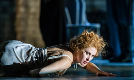 Unsettling descent … Malin Byström as Salome in a revival of the David McVicar production at the Royal Opera House, London.