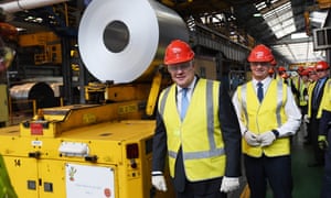 Morrison and Taylor in hard hats