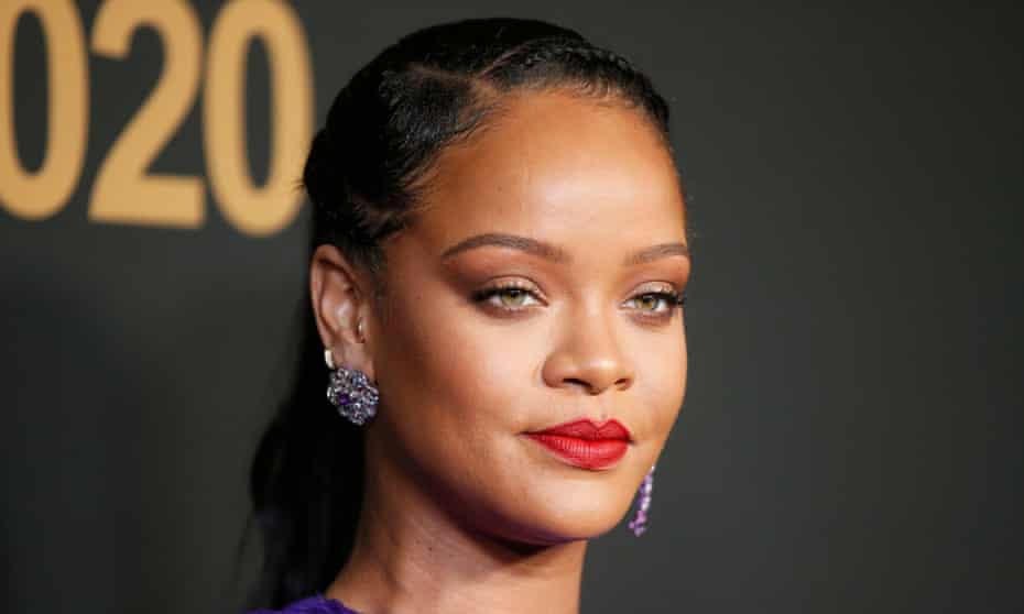 Rihanna pictured at the NAACP Image awards in February.