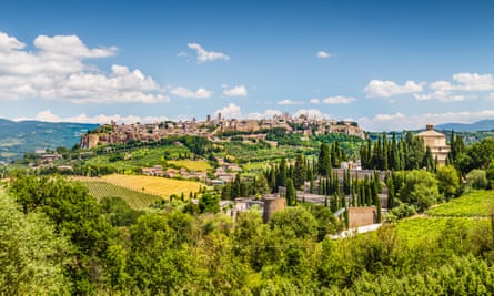 Orvieto in Umbria, Italy.