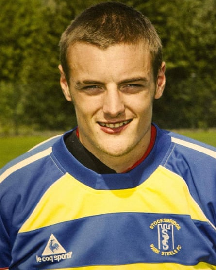 Jamie Vardy at Stocksbridge Park Steels