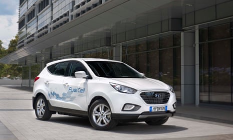 Hyundai’s hydrogen car, the ix35 Fuel Cell.
