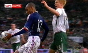 VAR should be used for incidents such as Thierry Henry’s handball for France against Republic of Ireland, says Lineker, but not borderline calls.