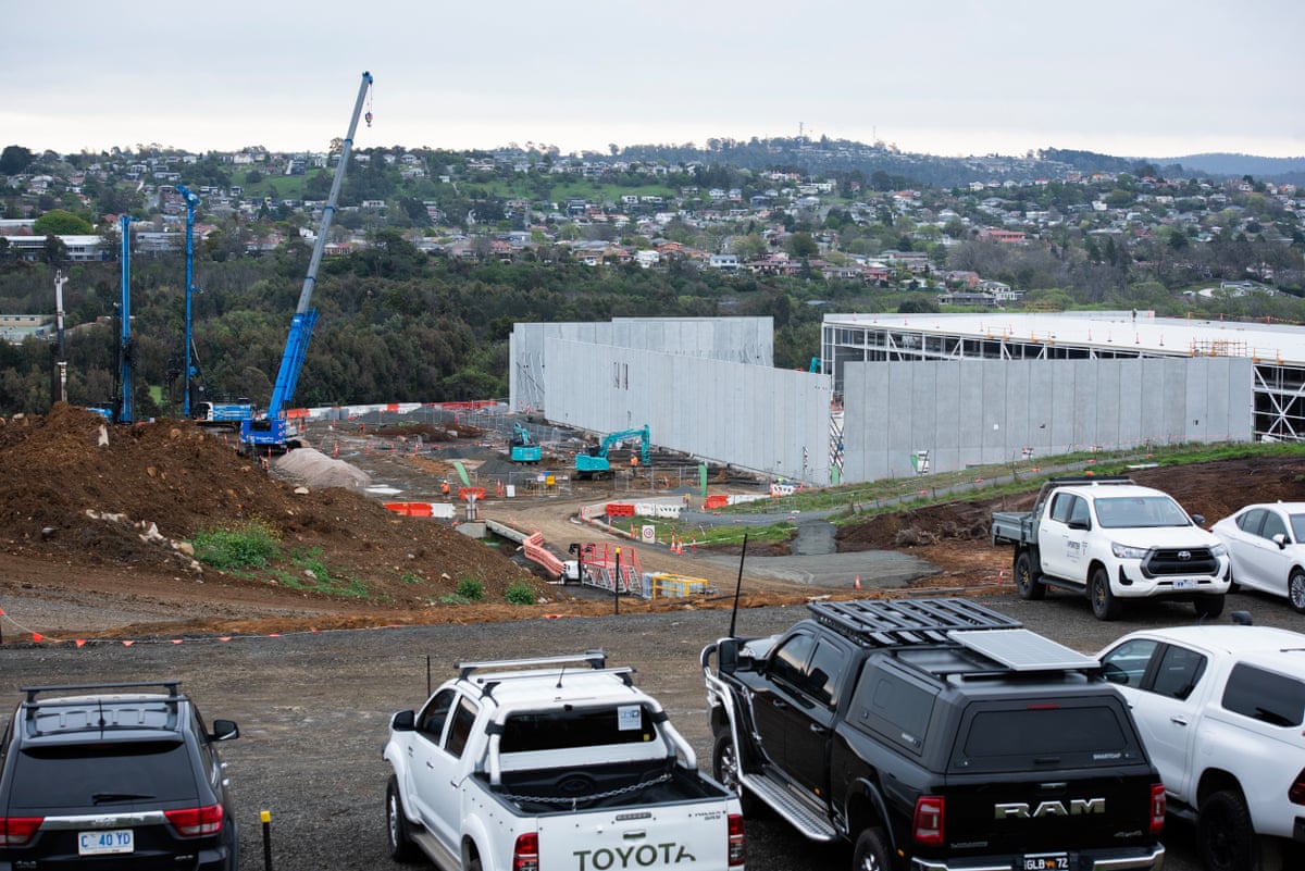 Data centre under construction