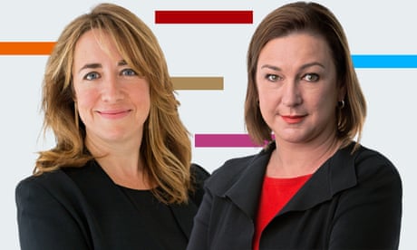 Katharine Viner and Lenore Taylor