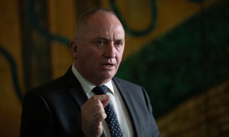 Deputy prime minister Barnaby Joyce