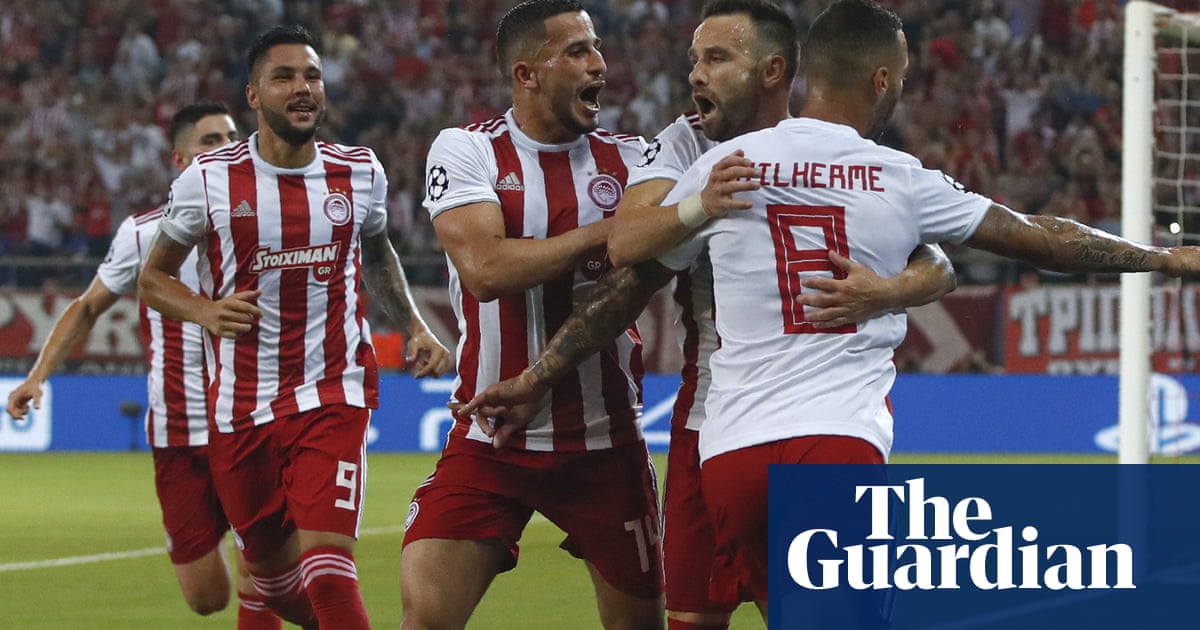 Mathieu Valbuena penalty crowns Olympiakos recovery to deny Spurs