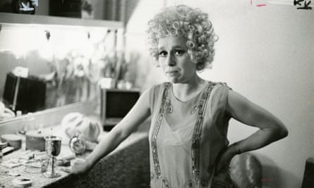 Barbara Windsor at the Prince of Wales theatre, London, in 1972, where she was rehearsing the role of Lucy in The Threepenny Opera.