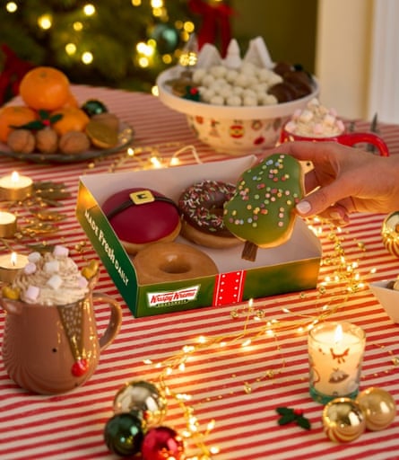 Krispy Kreme Christmas donuts