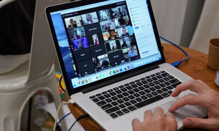 Having group discussions can be ‘awkward’ on Zoom.