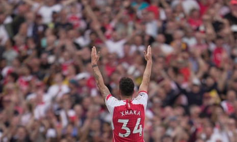 Granit Xhaka doubles Arsenal’s lead
