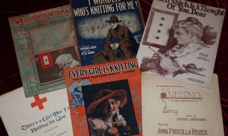 First world war sheet music for knitting songs.