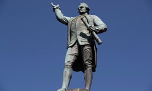 Captain Cook statue in Hyde Park Sydney