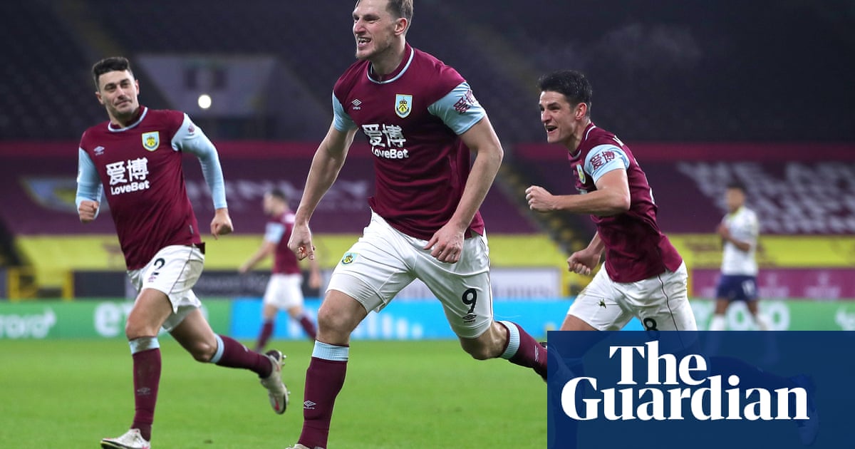 Chris Woods header caps comeback as Burnley sink Aston Villa