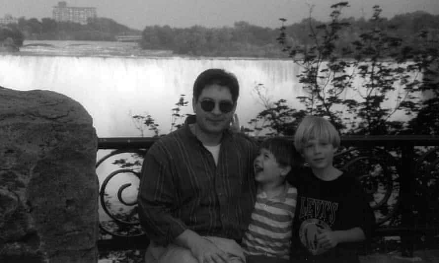 'Donald Heathfield' with Alex and Tim in 1999.