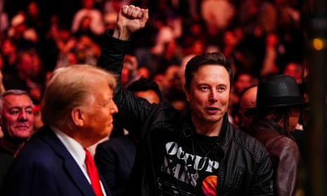 Musk publicly supports Lutnick for treasury secretary as Trump considers pick | Trump administration | The Guardian