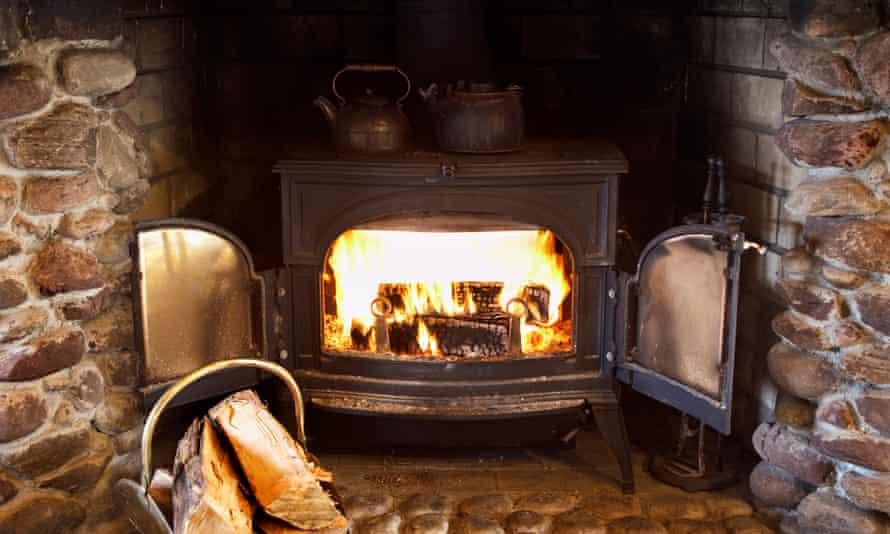 In many areas of in British cities, wood may only be burned in an approved stove.