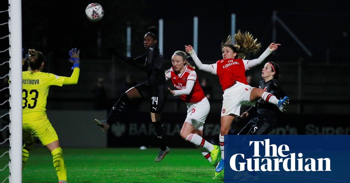 Arsenal’s Van de Donk and Miedema seal Women’s Champions League rout