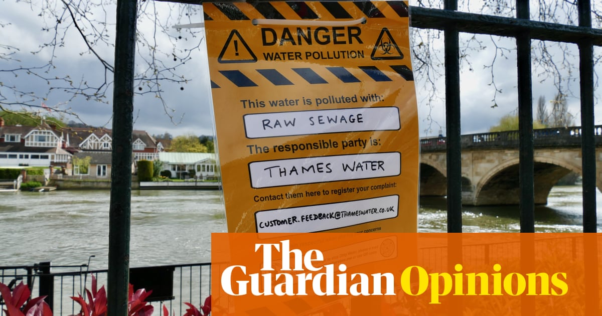 English water firms want to draw a line under the past. It won’t wash