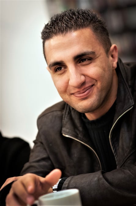 The Palestinian poet Najwan Darwish