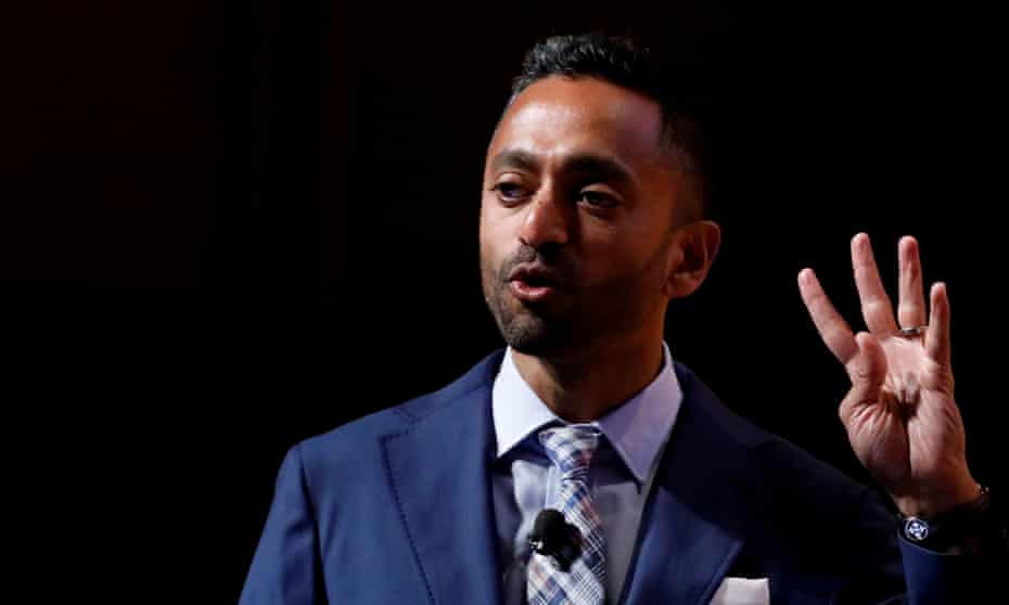 Chamath Palihapitiya: ‘To be clear, my belief is that human rights matter, whether in China, the United States, or elsewhere’. 