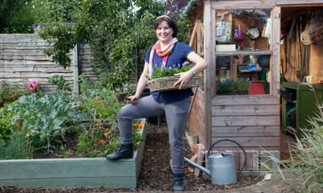 Gardening editor Jane Perrone in her garden