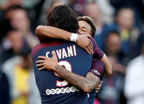 Edinson Cavani and Neymar