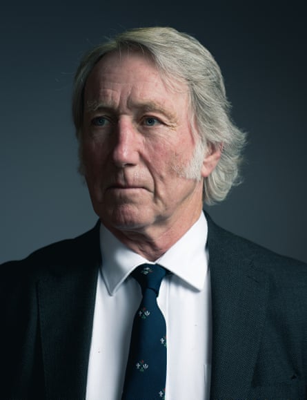JPR Williams at a rugby awards and hall of fame induction ceremony in London, 2014.