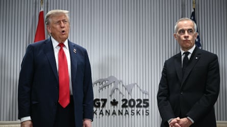 Trump and Mark Carney