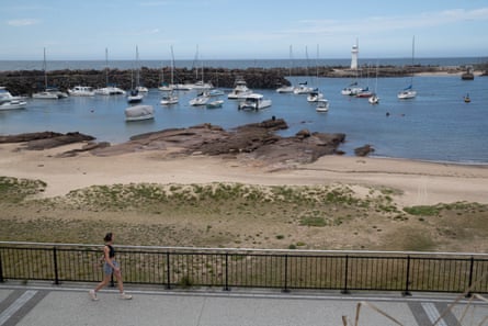 Wollongong Harbour in the Illawara region, where there is growing opposition to offshore windfarms.