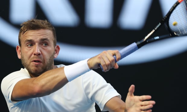 Dan Evans had risen to world No41 in March of 2017.
