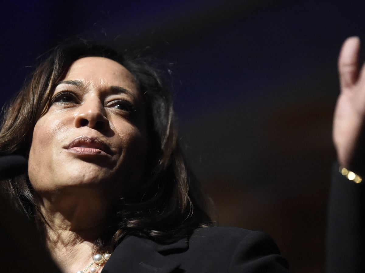 Kamala Harris Urges Twitter To Suspend Trump Over Civil War Tweets Us News The Guardian