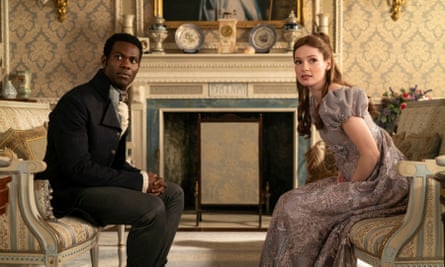 Victor Alli and Hannah Dodd in Bridgerton