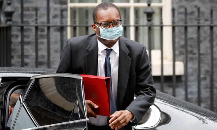 Business secretary Kwasi Kwarteng at Downing Street, September 2020.