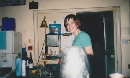 Back then: Rebecca Nicholson in her first uni years, 2001.