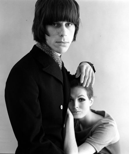 The young Beck with a friend in 1965.