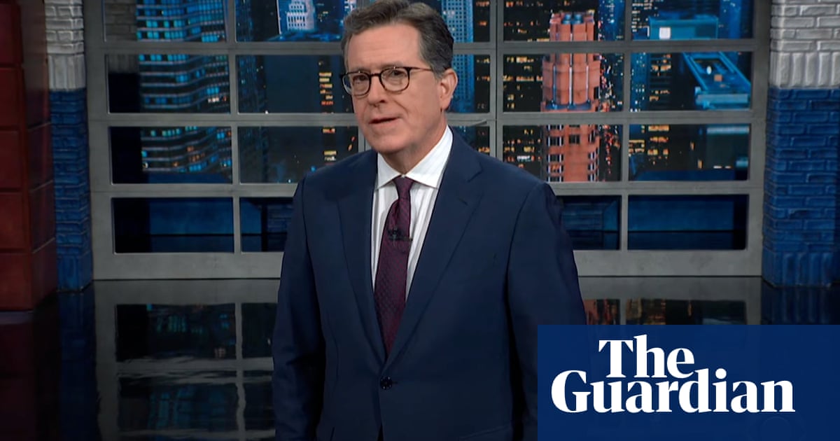 Stephen Colbert on Fifa: ‘The most corrupt organization in history’ – The Guardian
