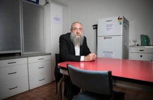 Brenton, who has postgraduate qualifications in sciences and worked for two decades in IT, in the kitchen of the Community Centre at Marrickville
