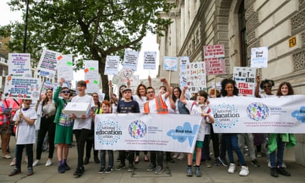 Children demand action to address the crisis in education for young people with special educational needs and disabilities (SEND) in the UK.