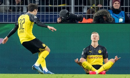 Erling Braut Haaland Brings Freshness To A Game In Thrall To Pixels And Profit Borussia Dortmund The Guardian