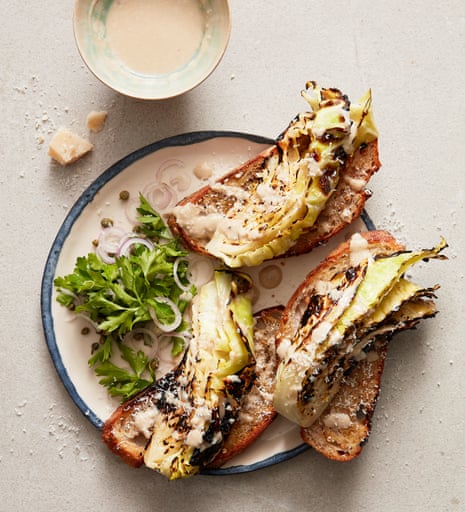 Thomasina Miers’ recipe for grilled hispi caesar salad | Food | The ...