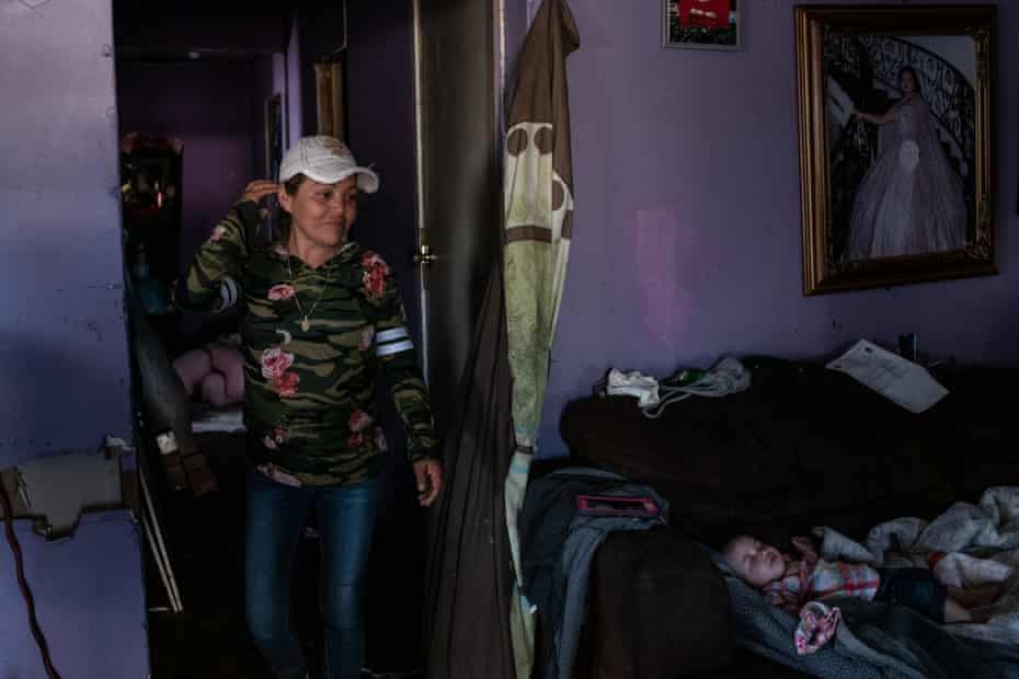 Linda Villarreal works six days a week, but barely makes enough to support her family.