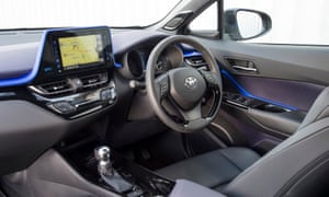 Inside story: the modern and unusual interior, with its protruding touchscreen