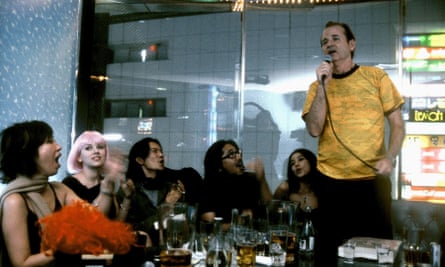 Bill Murray giving his rendition of More Than This in the film Lost in Translation