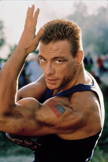 Calling in sick … Jean-Claude Van Damme as Col Guile in Street FIghter: The Movie.
