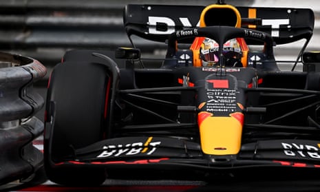 Red Bull’s Max Verstappen in action during qualifying for the Monaco Grand Prix