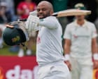Australia limp to 3-1 after South Africa post 425-9 on day three of men’s second Test – as it happened